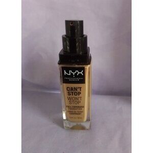 NYX Can't Stop Won't Stop Full Coverage Foundation Buff Long-Lasting Matte